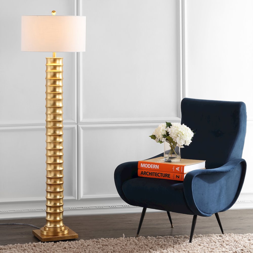 Serena Metal Led Floor Lamp. Picture 5