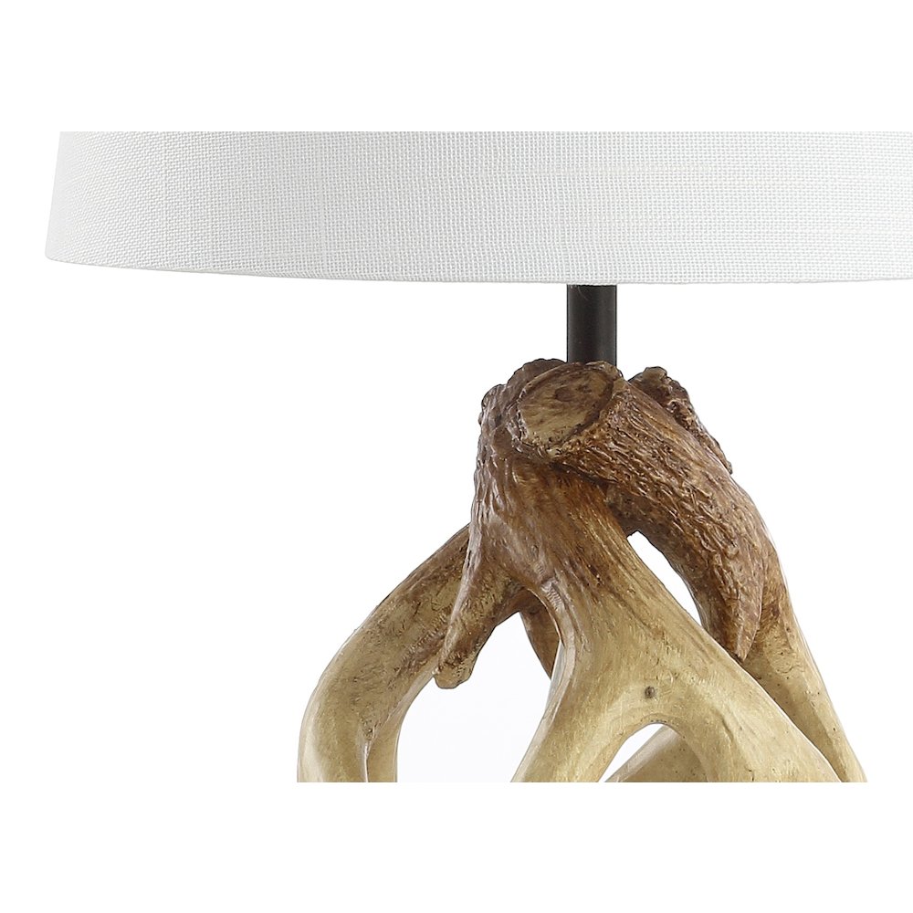 Vermont Antler Resin Led Table Lamp. Picture 3