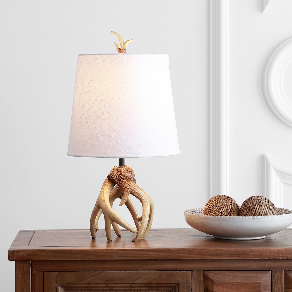 Vermont Antler Resin Led Table Lamp. Picture 5