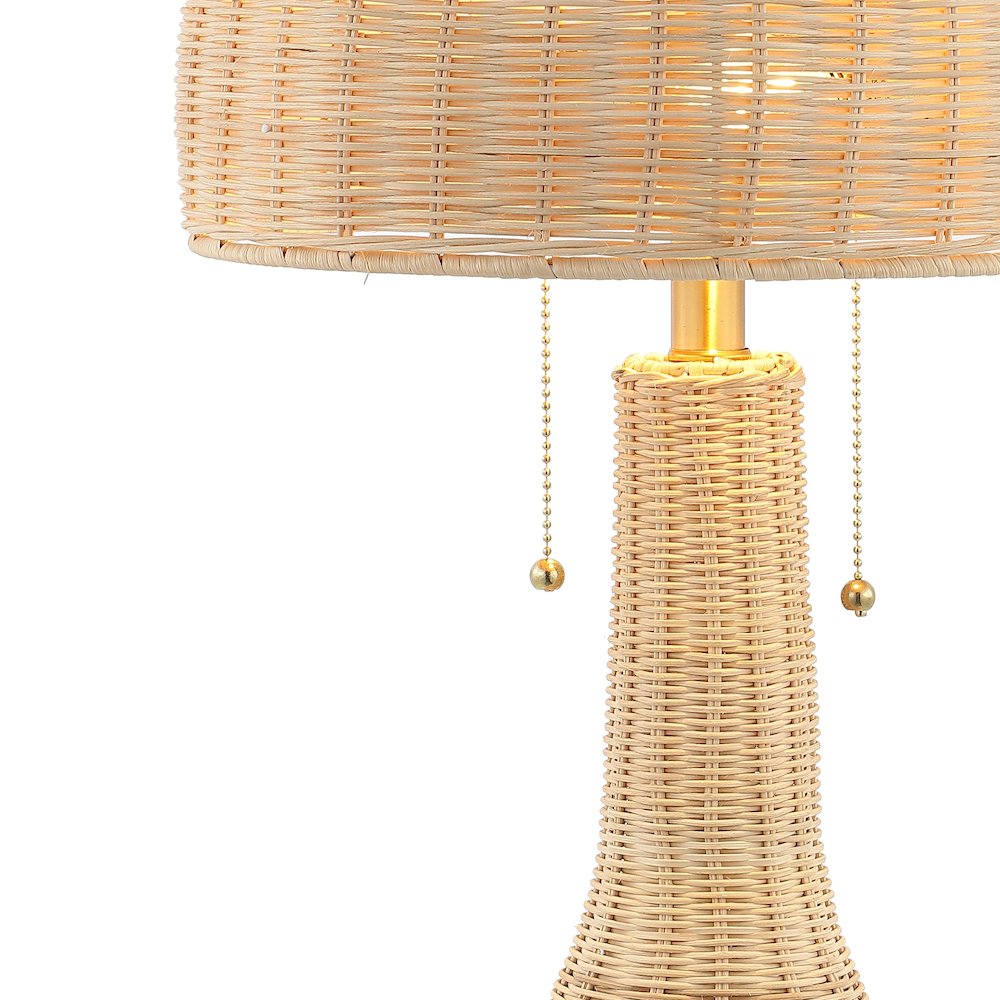 Joanie Bohemian Rustic Iron Led Table Lamp. Picture 2