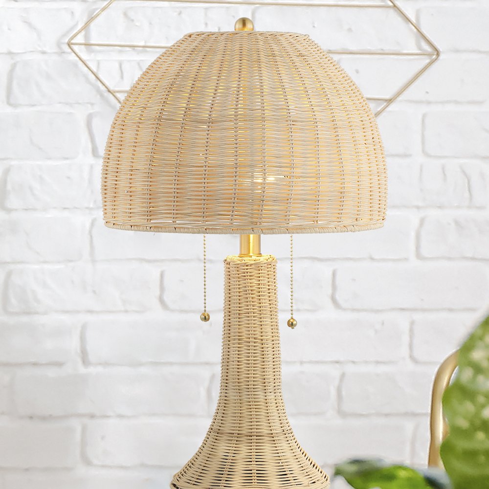 Joanie Bohemian Rustic Iron Led Table Lamp. Picture 7