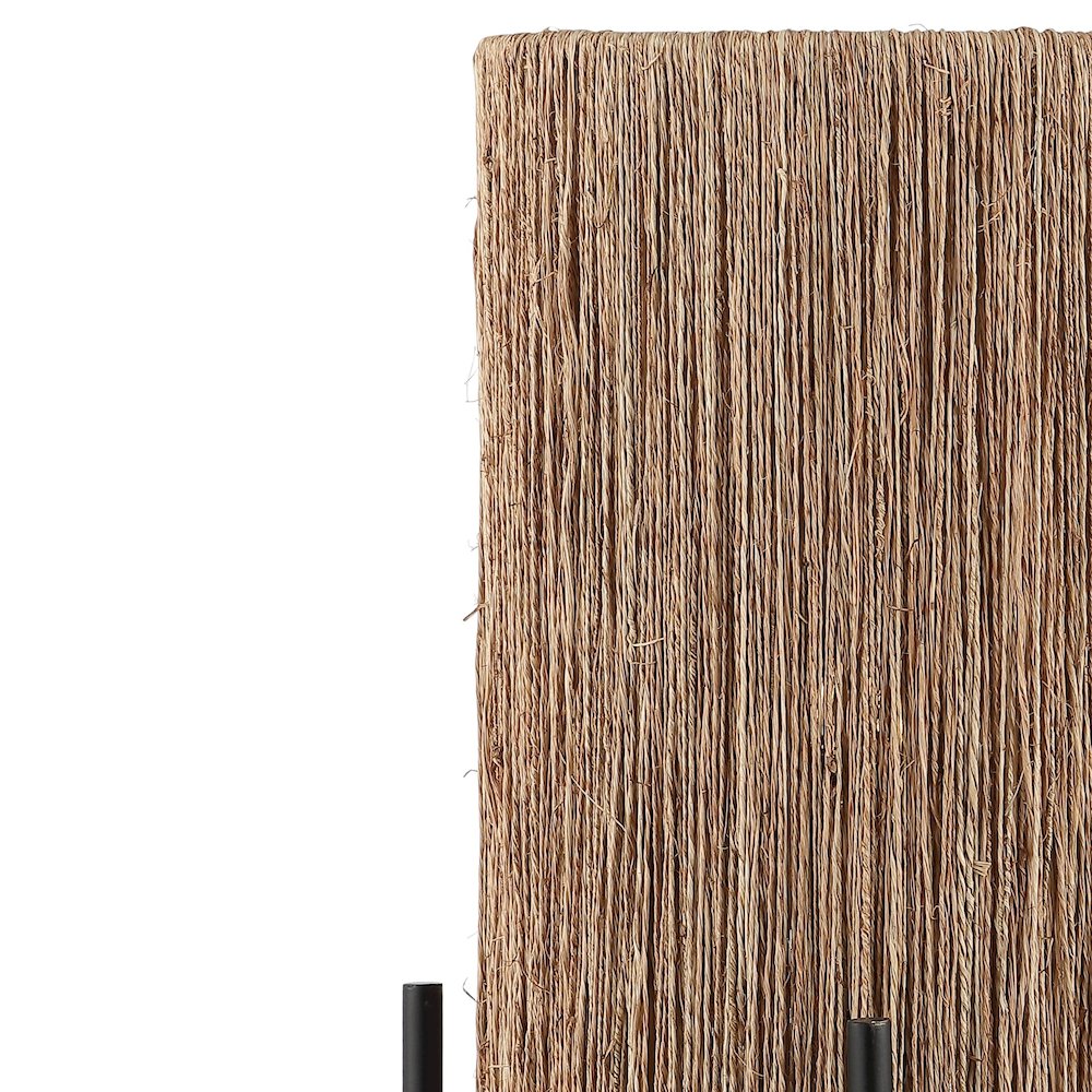 Kai Coastal Minimalist Rattan Led Table Lamp. Picture 2