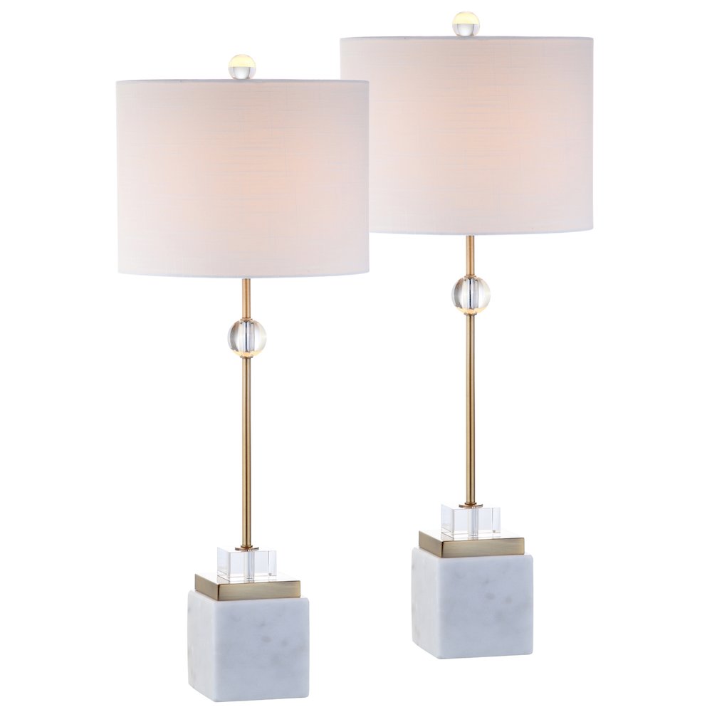 Dawson Marblecrystal Led Table Lamp (Set Of 2). Picture 1