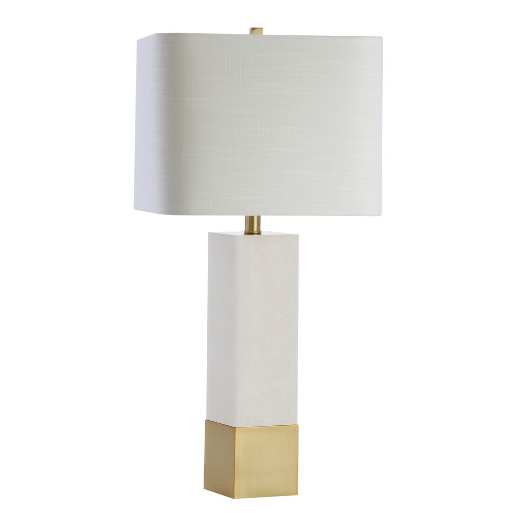 Jeffrey Metal/Marble Led Table Lamp. Picture 2