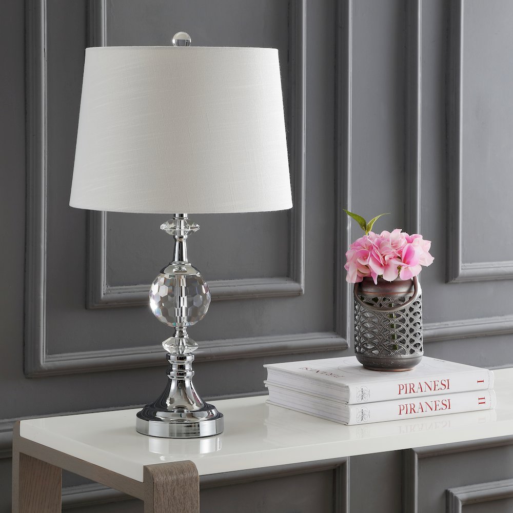 Channing Led Crystal/Metal Table Lamp. Picture 8