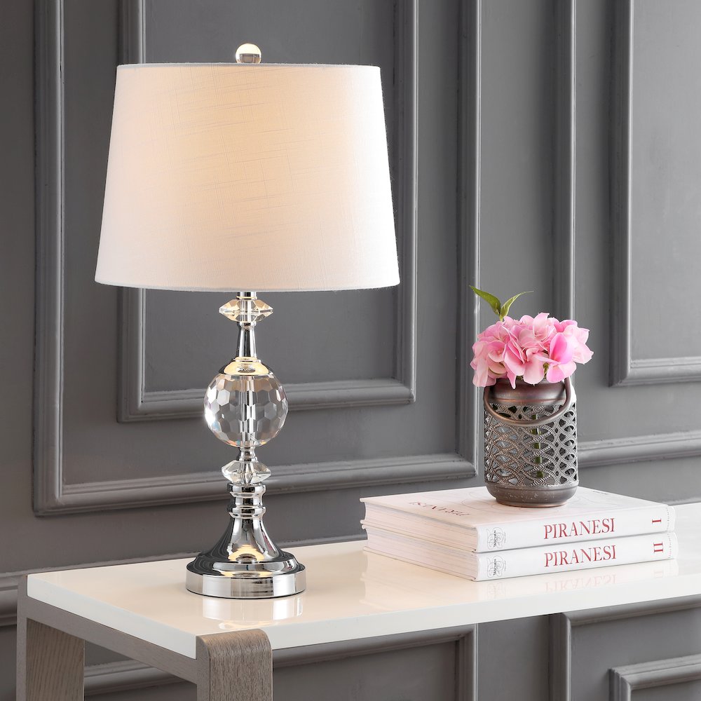 Channing Led Crystal/Metal Table Lamp. Picture 7
