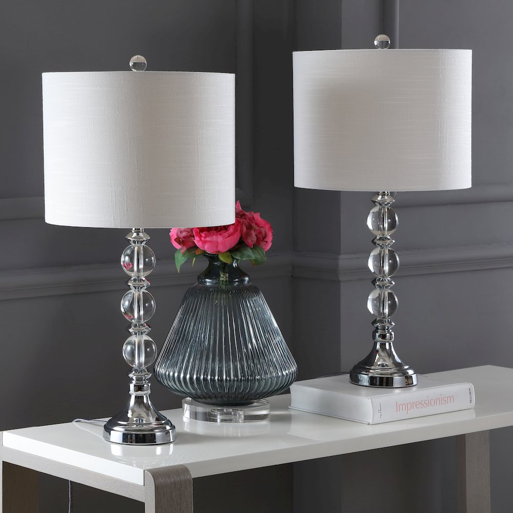 Paul Crystal/Metal Led Table Lamp (Set Of 2). Picture 8