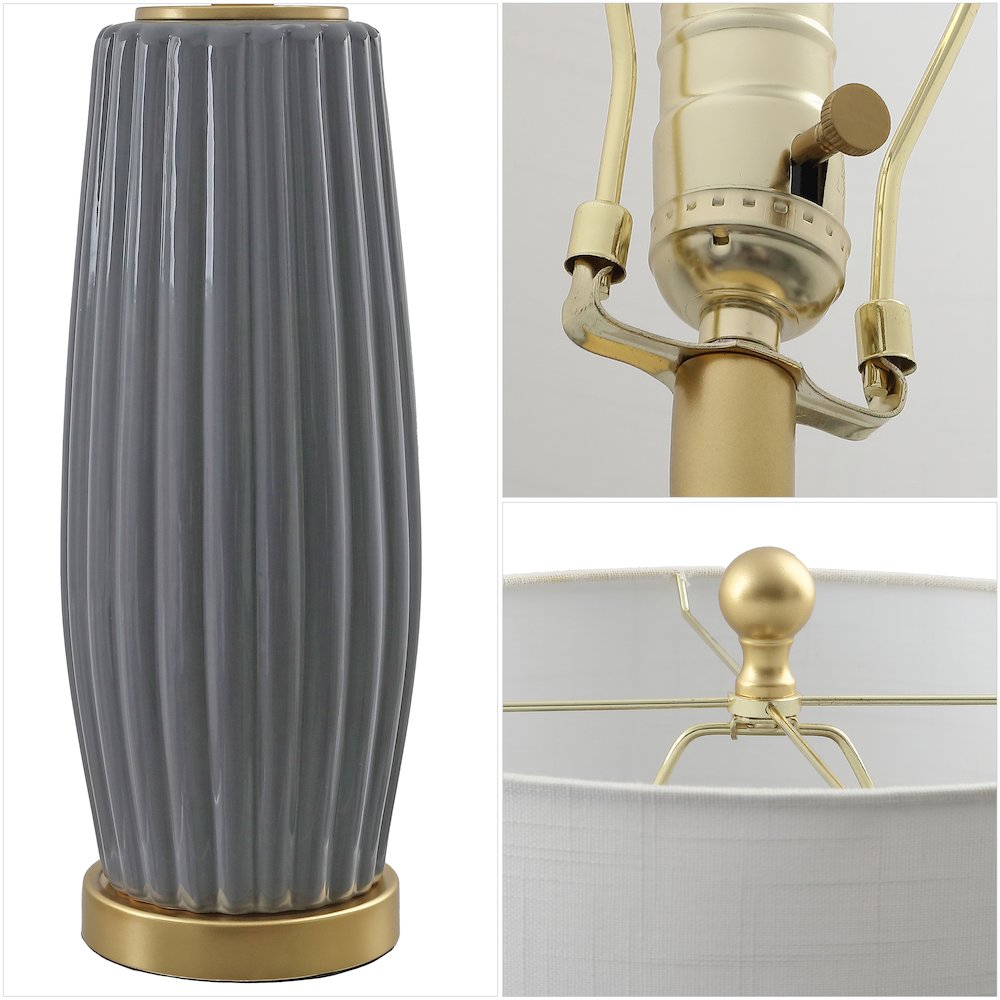 Roman Ceramic Led Table Lamp. Picture 7