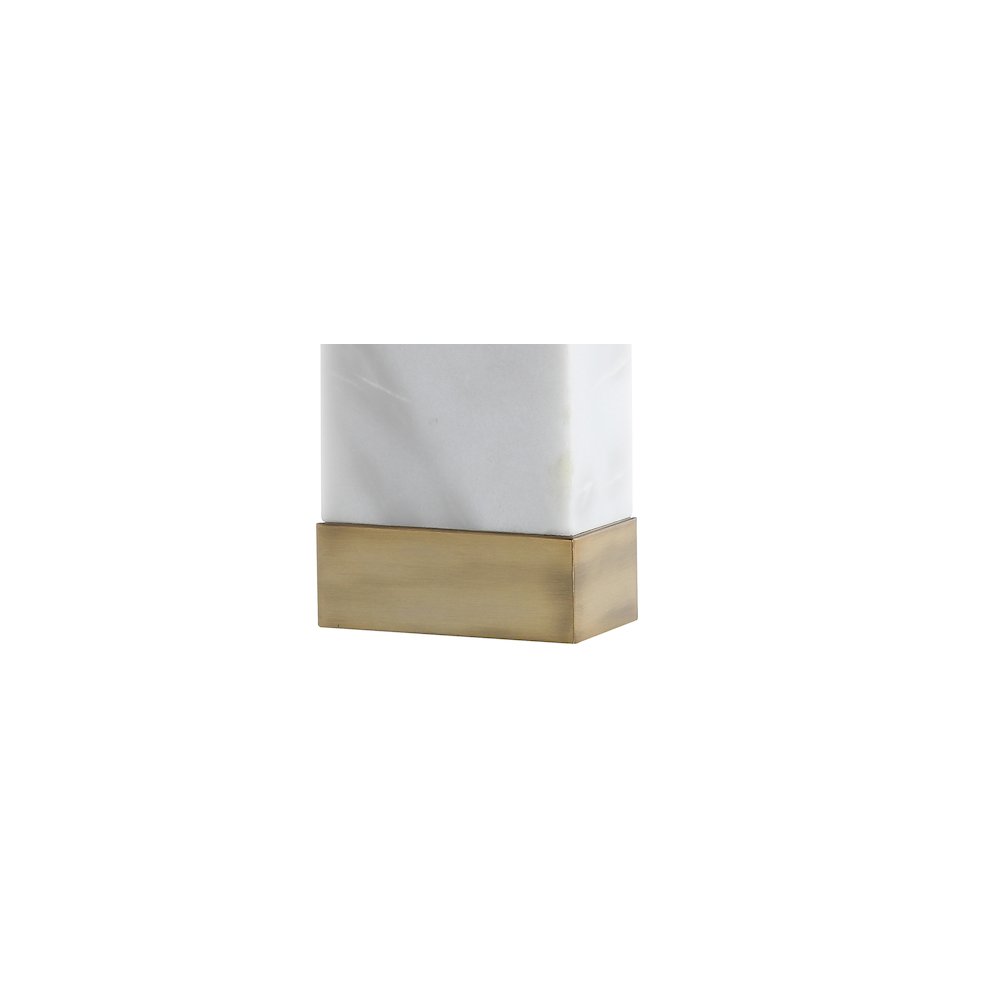 Trevor Marbleiron Gold Modern Console Led Table Lamp. Picture 4