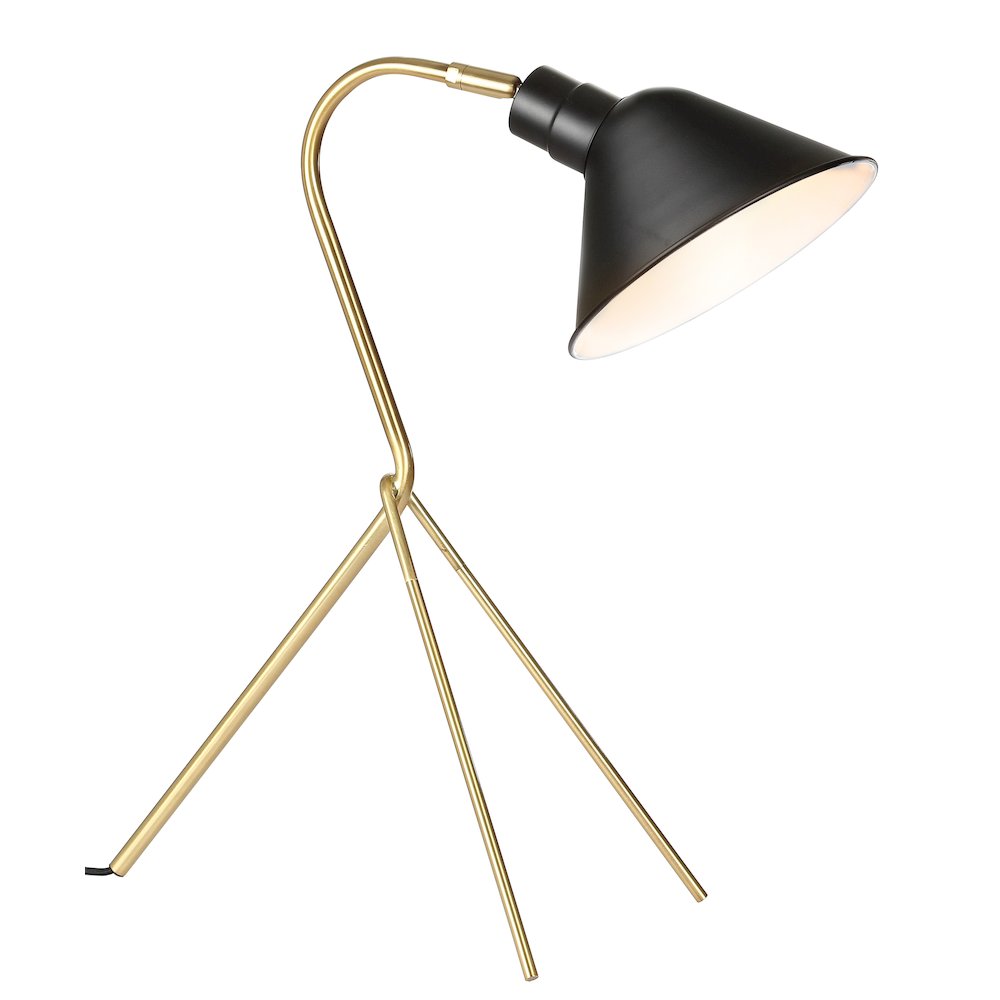 Mae Brass Led Task Lamp. Picture 1