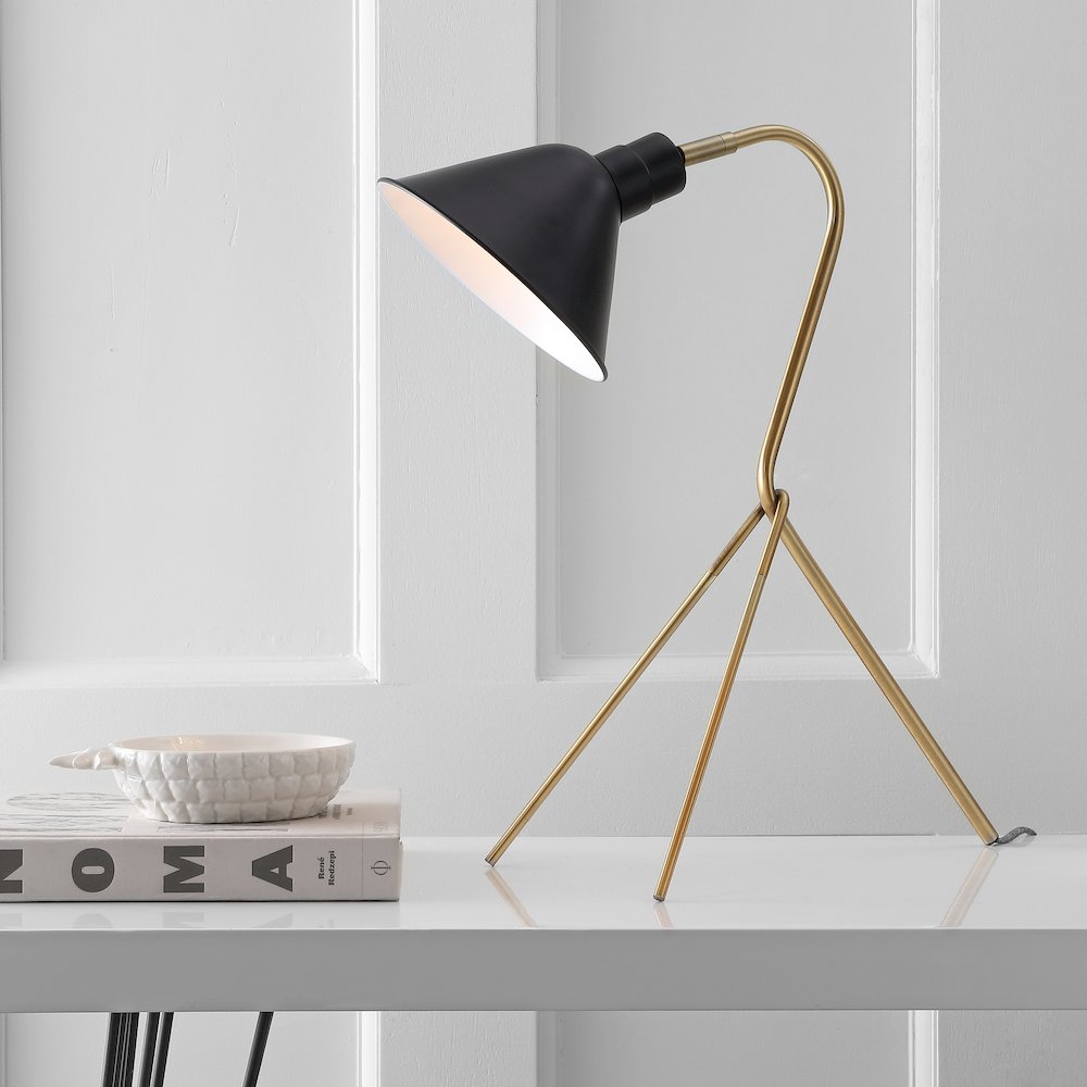 Mae Brass Led Task Lamp. Picture 5