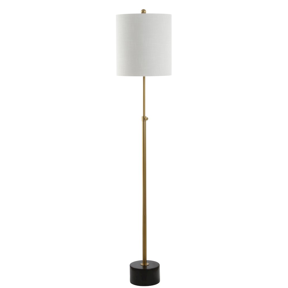 Crosby Adjustable Height Metal Led Floor Lamp. Picture 2