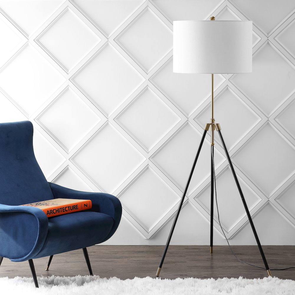 Lucius Adjustable Metal Led Floor Lamp. Picture 6