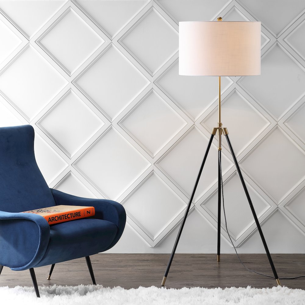 Lucius Adjustable Metal Led Floor Lamp. Picture 5