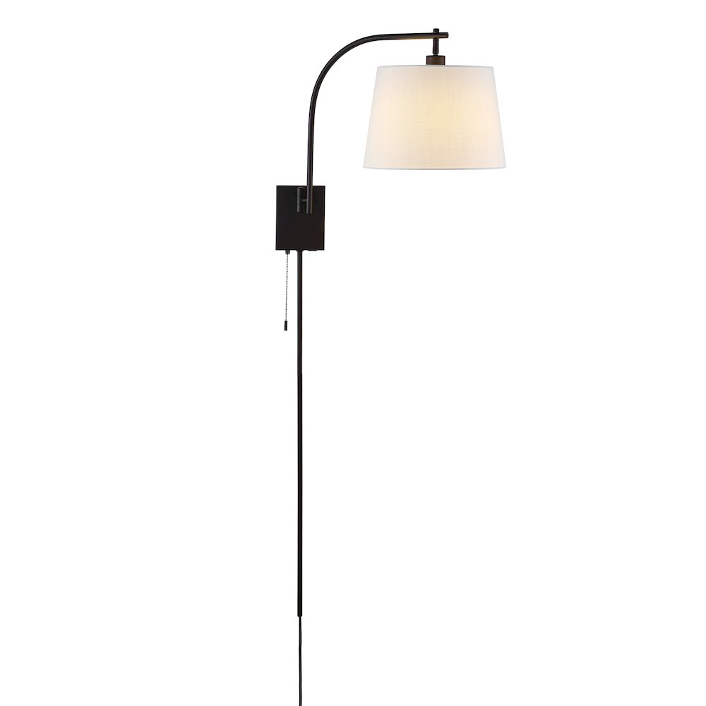 Plug-In Or Hardwired Iron Led Gooseneck Swing Arm Wall Sconce. Picture 3