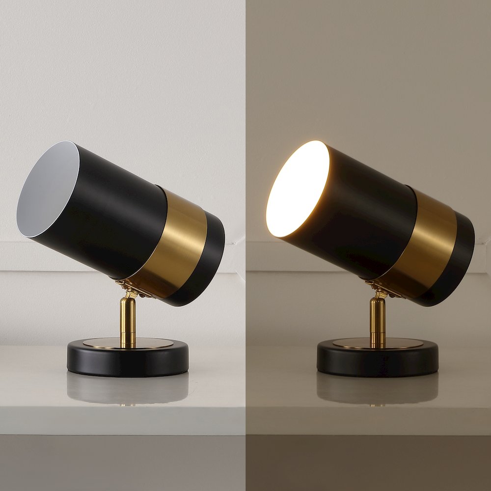 Astra Modern Industrial Iron Adjustable Indoor Led Floor Spotlight. Picture 6
