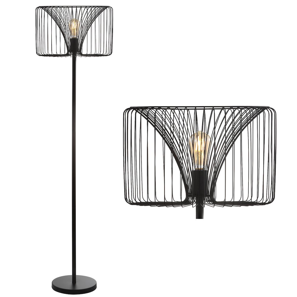 Gridley Metal Led Floor Lamp. Picture 7