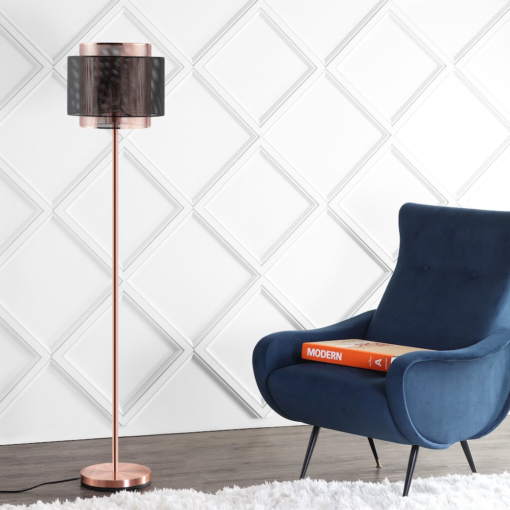 Tribeca Metal Led Floor Lamp. Picture 6