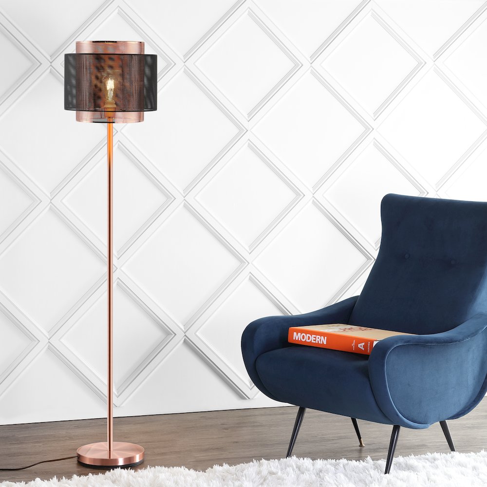 Tribeca Metal Led Floor Lamp. Picture 5