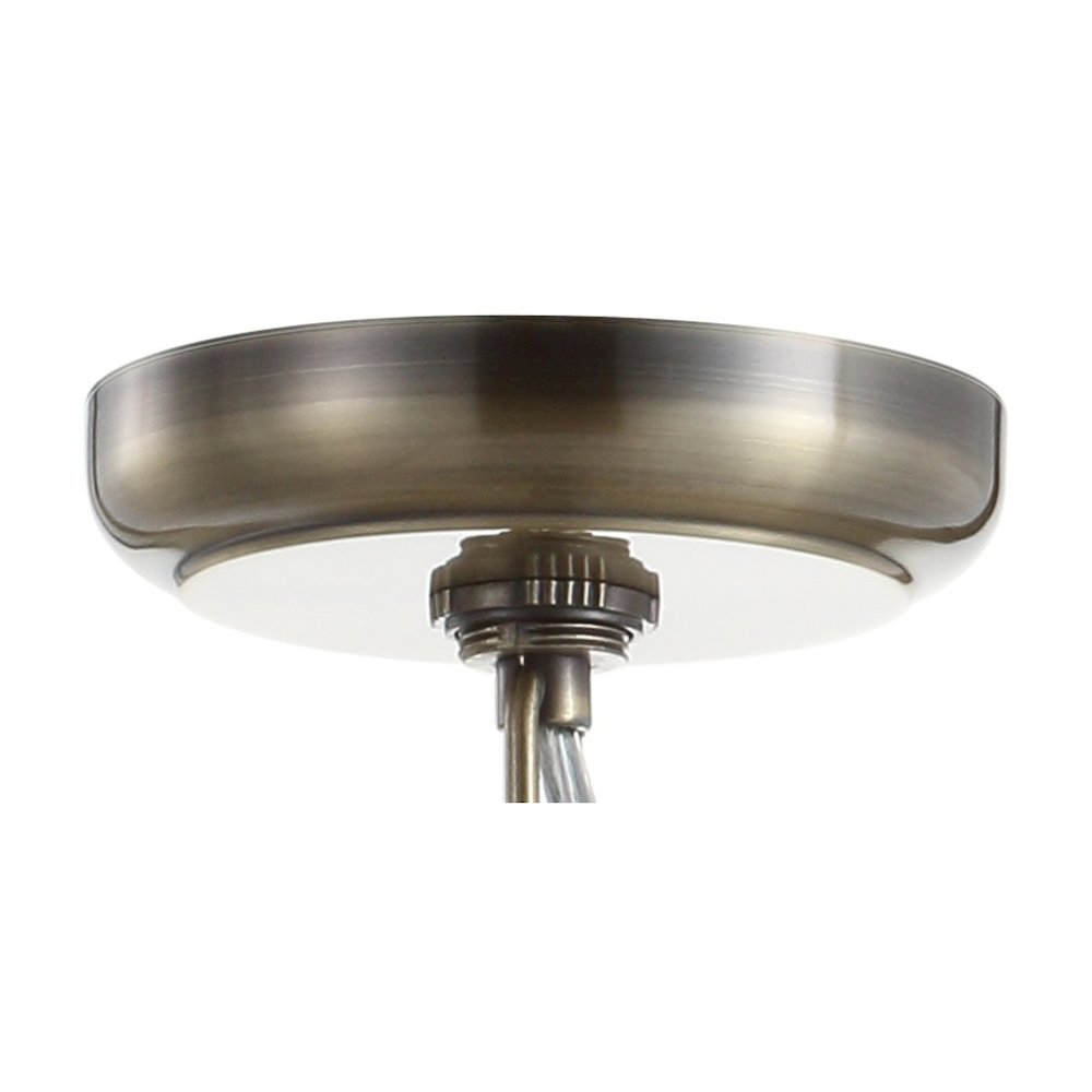 Regina Crystal/Metal Empire Led Pendant. Picture 6