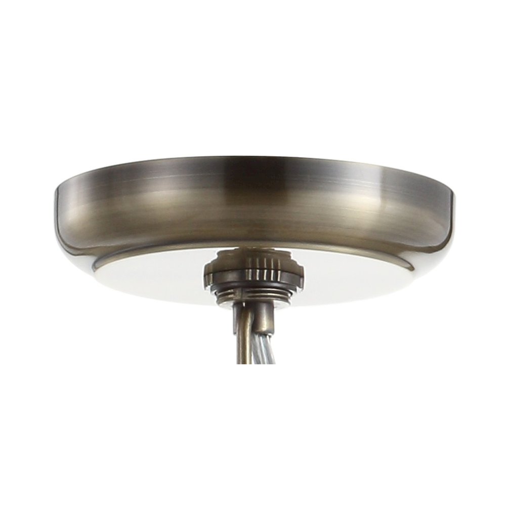 Regina Crystal/Metal Empire Led Pendant. Picture 6