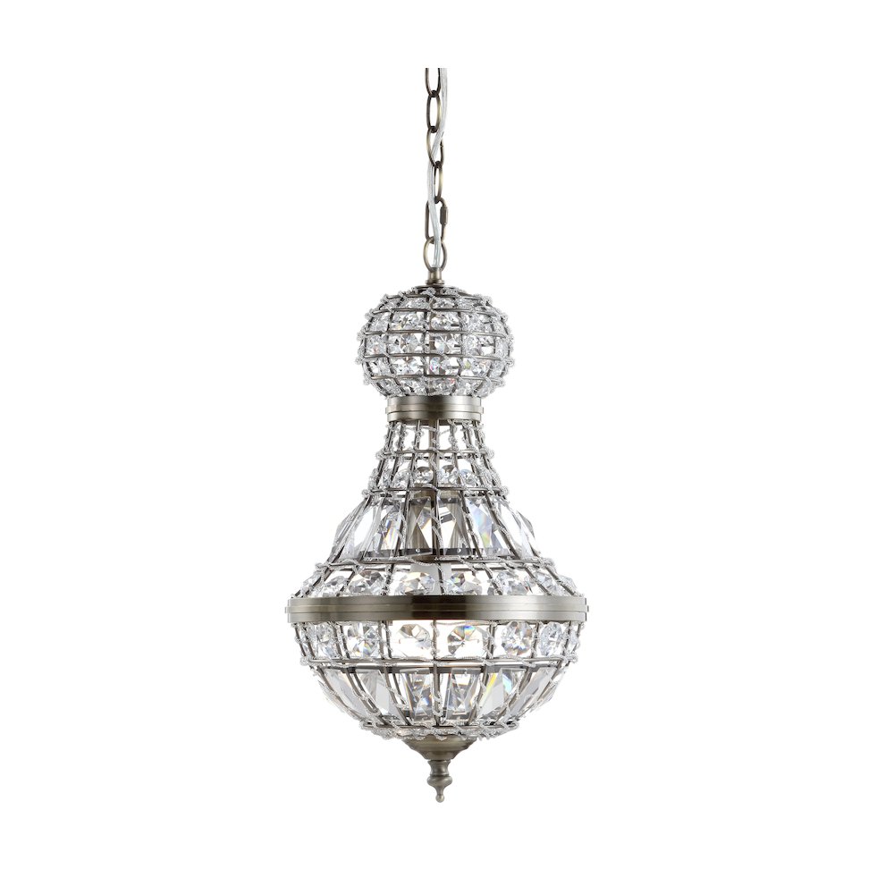 Regina Crystal/Metal Empire Led Pendant. Picture 13