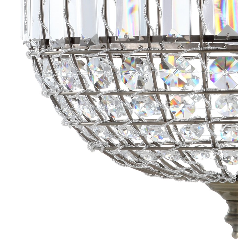Georgina Crystal/Metal Led Pendant Pendant. Picture 5