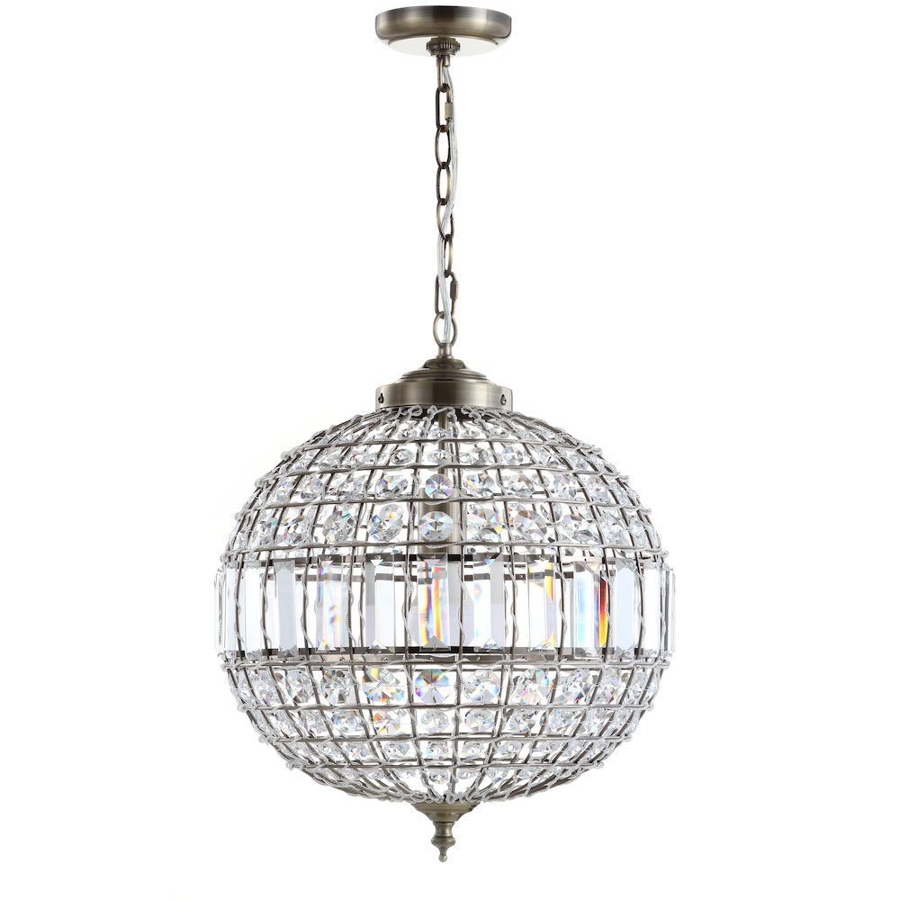 Georgina Crystal/Metal Led Pendant Pendant. Picture 2