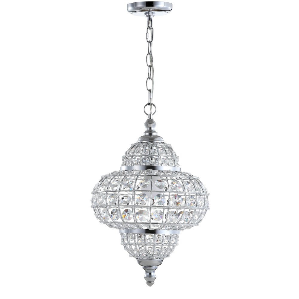 Juliette Crystal/Metal Led Pendant Pendant. Picture 2