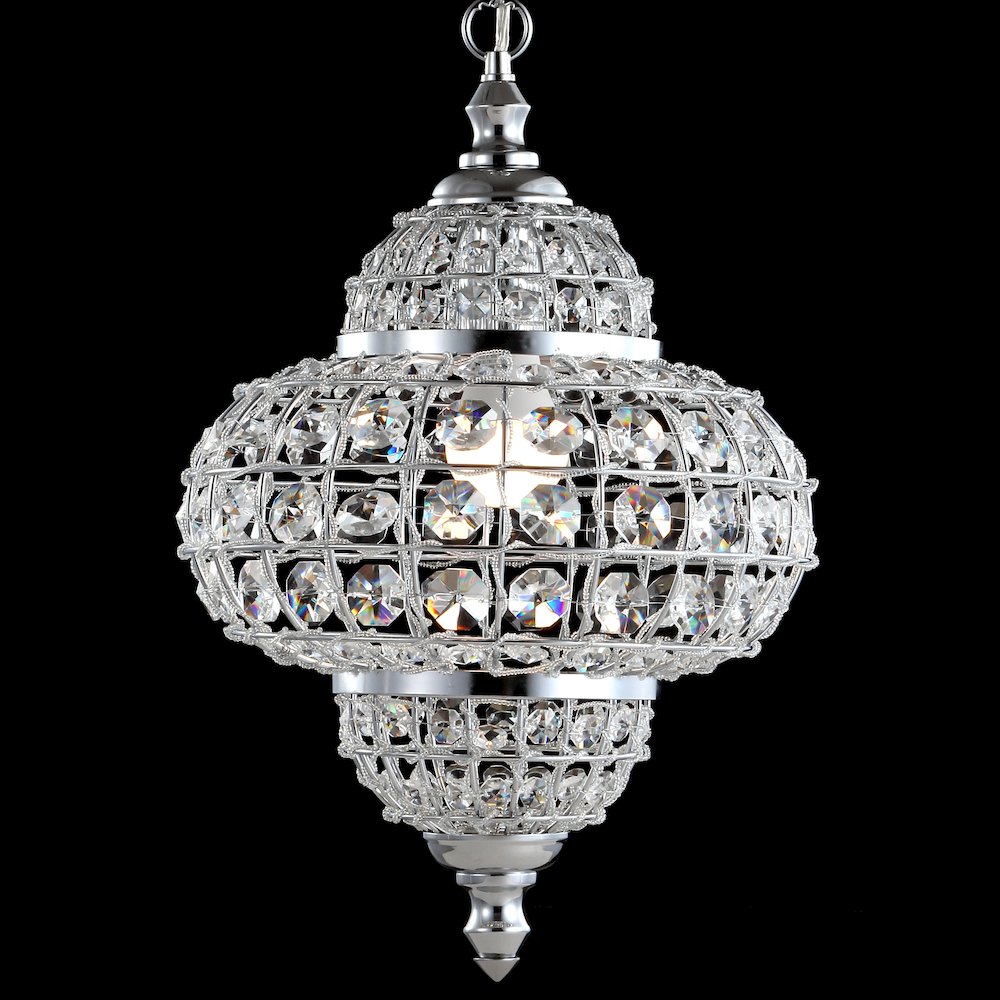 Juliette Crystal/Metal Led Pendant Pendant. Picture 7