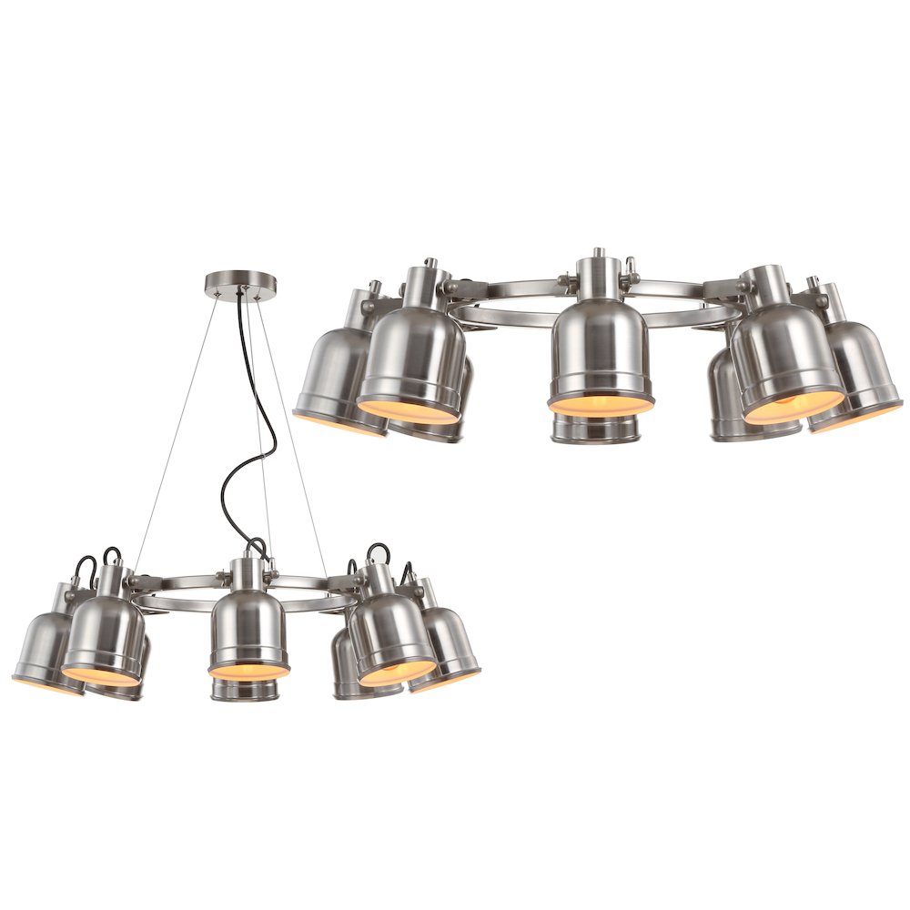 Liam Metal Led Chandelier. Picture 10