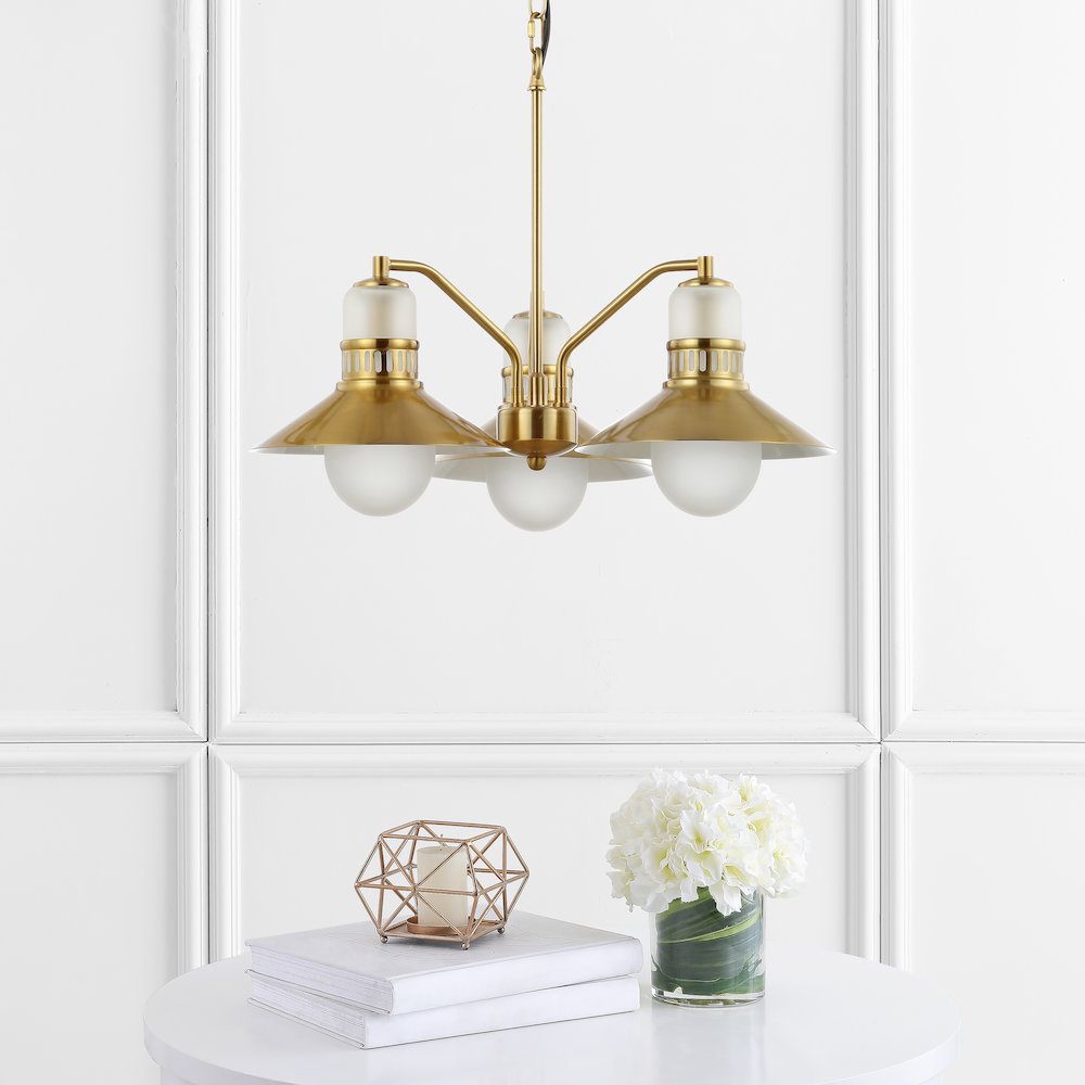 Colin Adjustable Iron/Glass Retro Hurricane Led Pendant. Picture 8