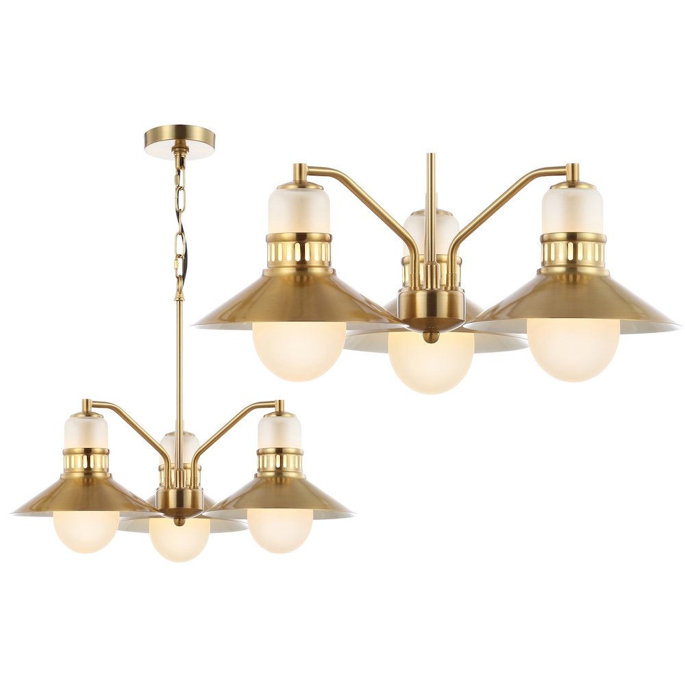 Colin Adjustable Iron/Glass Retro Hurricane Led Pendant. Picture 9