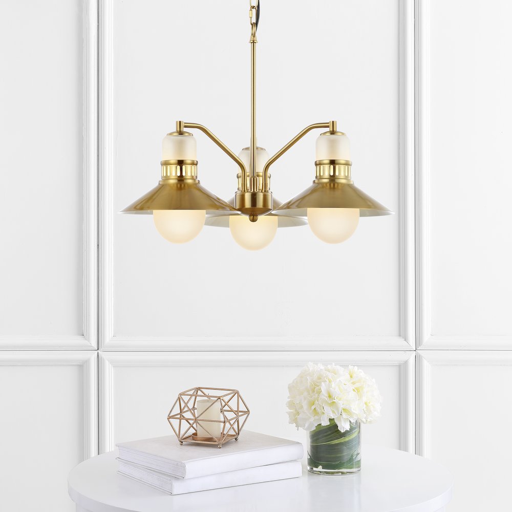 Colin Adjustable Iron/Glass Retro Hurricane Led Pendant. Picture 7