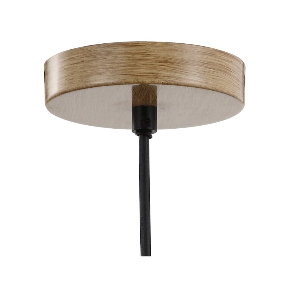 Simon Pinecone Wood Led Pendant. Picture 4