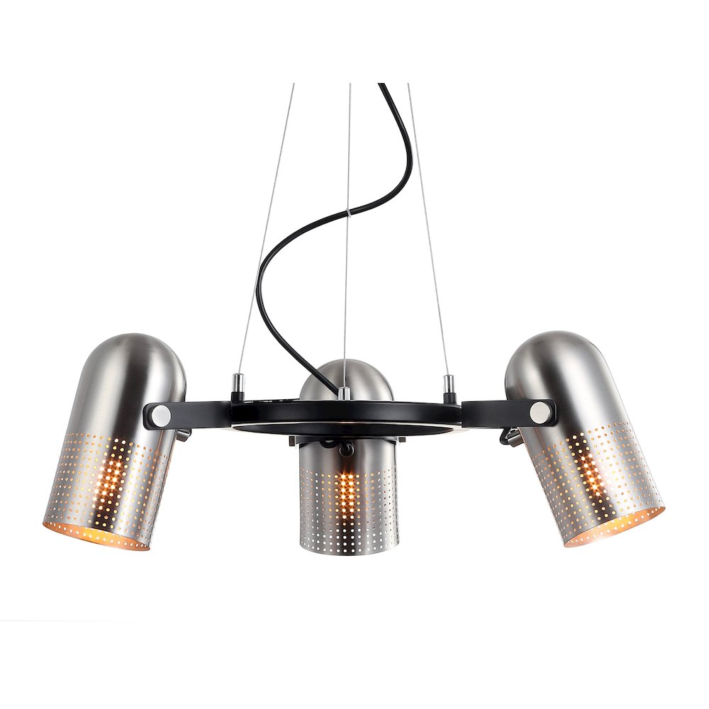 Loki Adjustable Metal Led Chandelier. Picture 11
