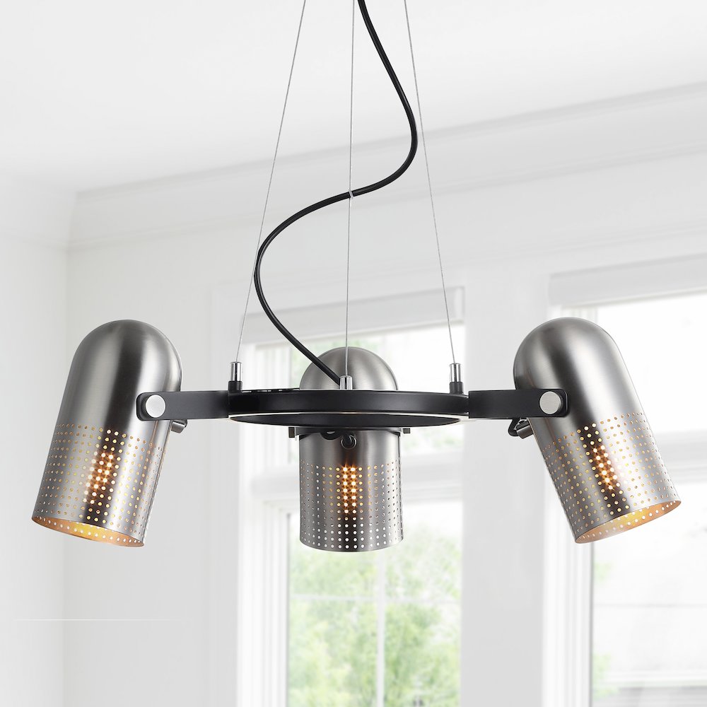 Loki Adjustable Metal Led Chandelier. Picture 13