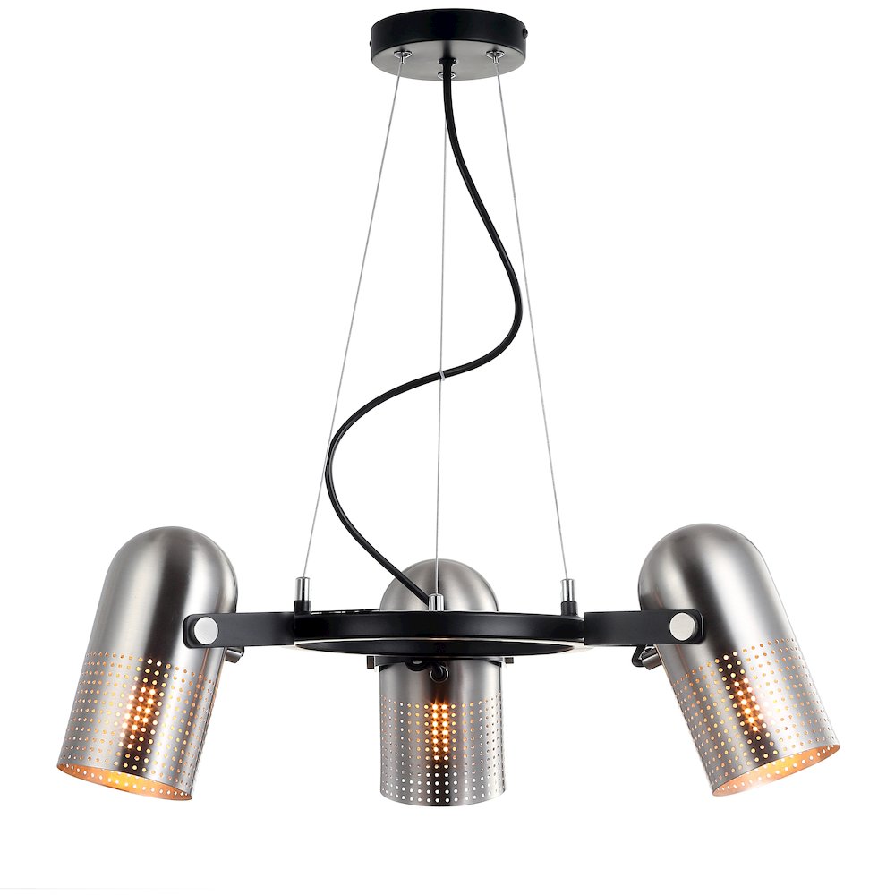 Loki Adjustable Metal Led Chandelier. Picture 1