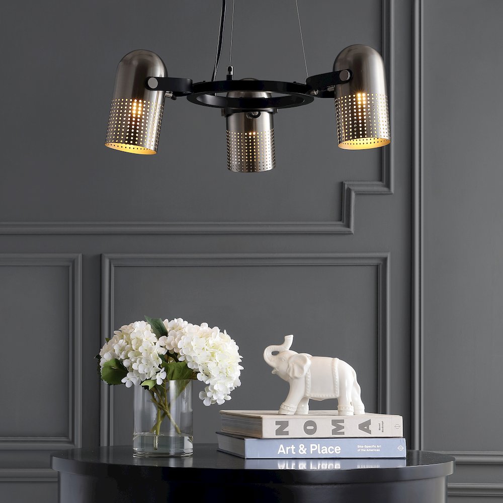 Loki Adjustable Metal Led Chandelier. Picture 9