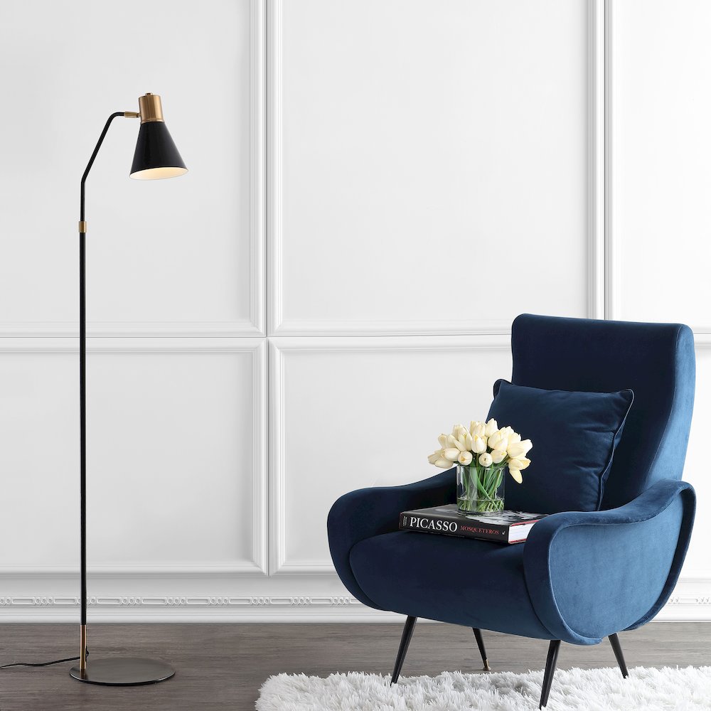 Apollo Modern Metal Led Task Floor Lamp. Picture 5