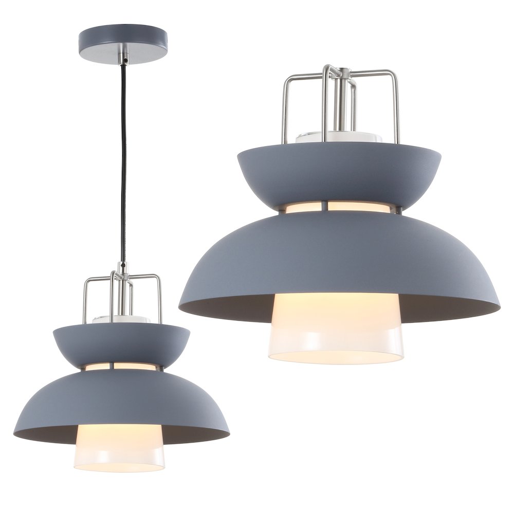 Paul Farmhouse Metal Led Pendant. Picture 8