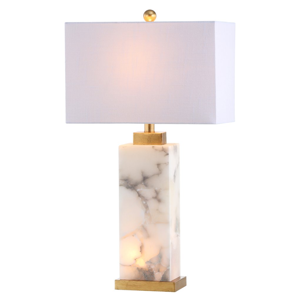Elizabeth Alabaster Led Table Lamp. Picture 1