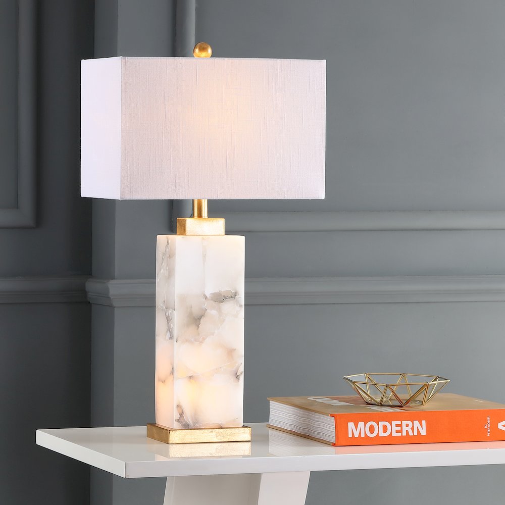Elizabeth Alabaster Led Table Lamp. Picture 5