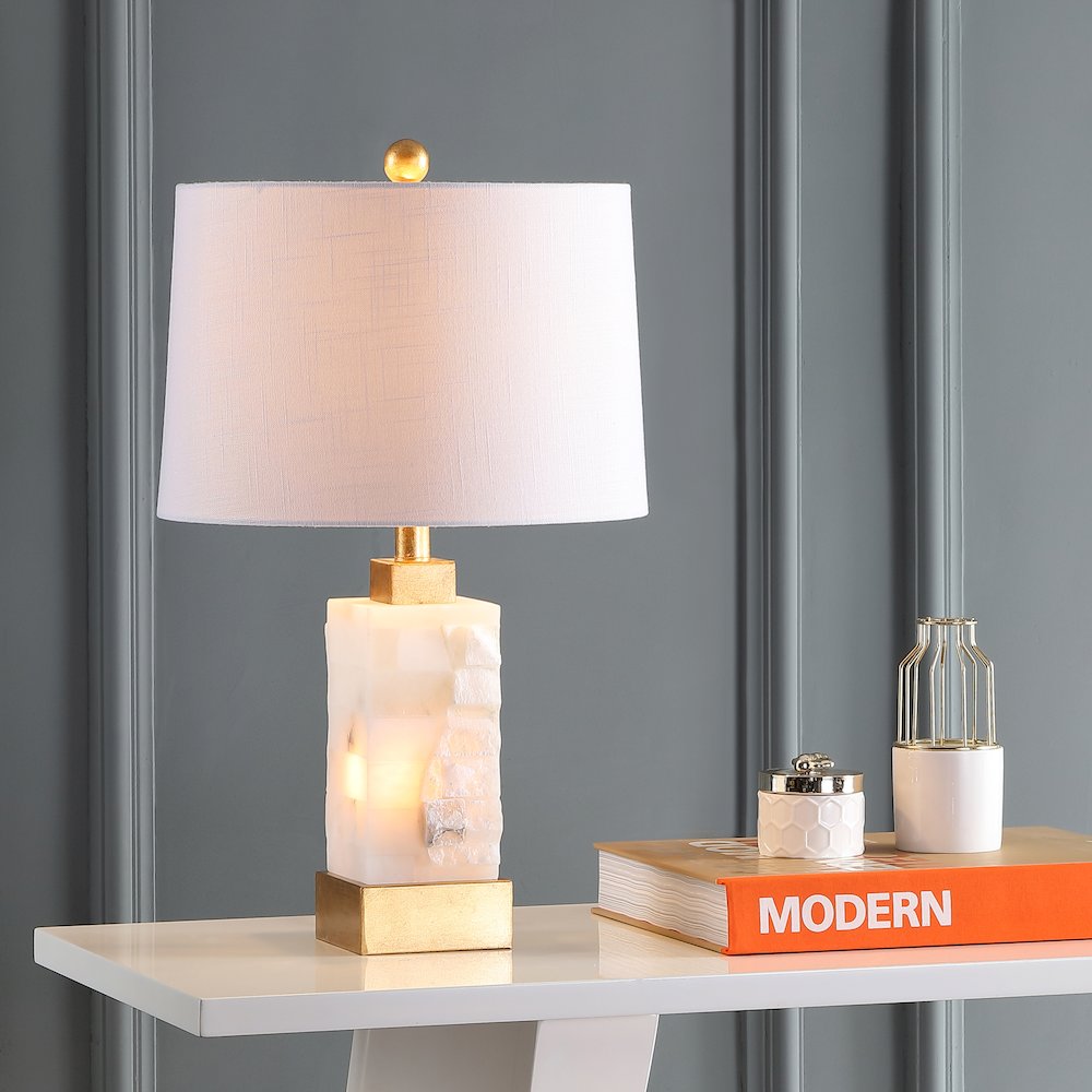 Eloise Alabastermetal Led Table Lamp. Picture 5