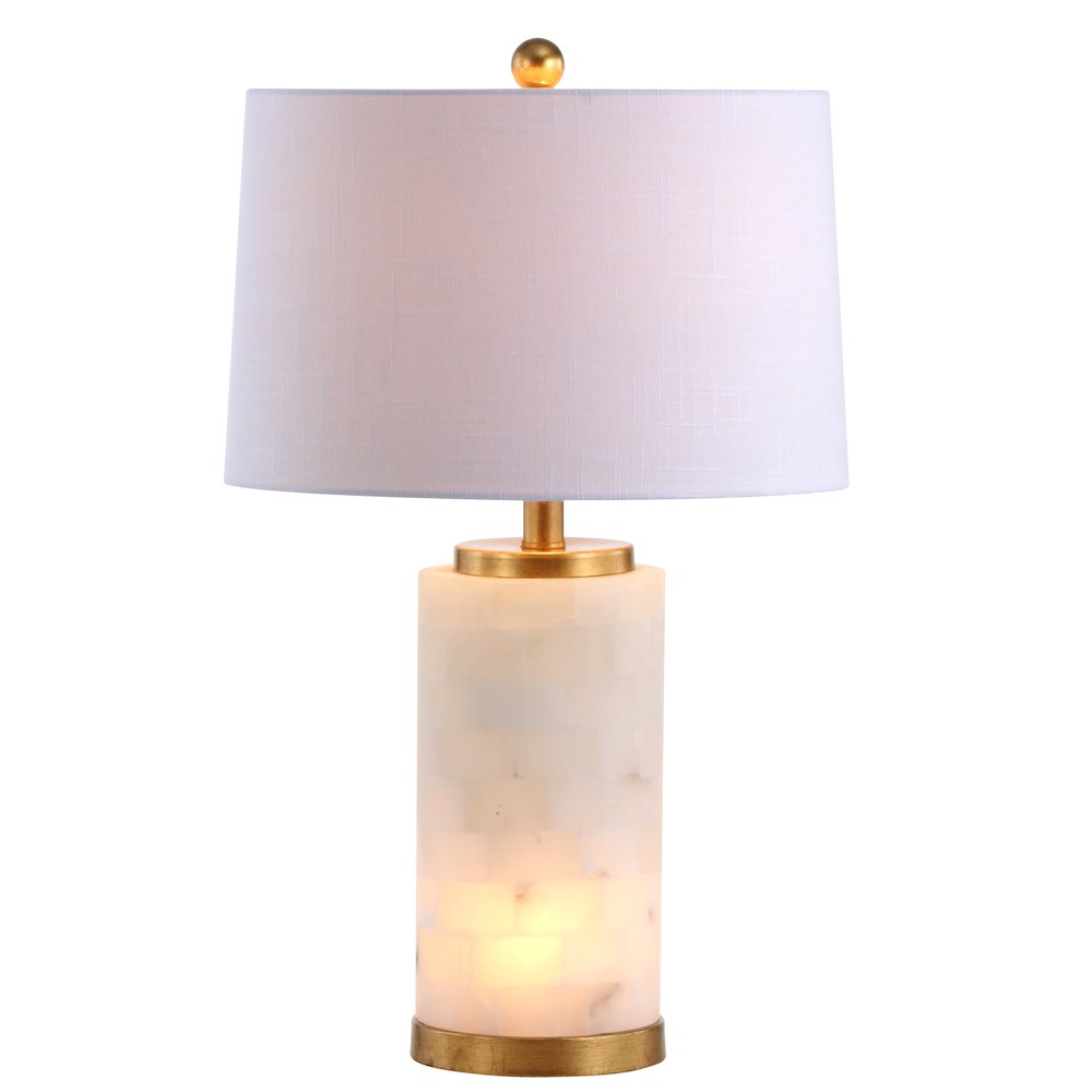 Eliza Alabaster Led Table Lamp. Picture 1