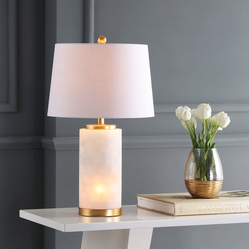 Eliza Alabaster Led Table Lamp. Picture 5