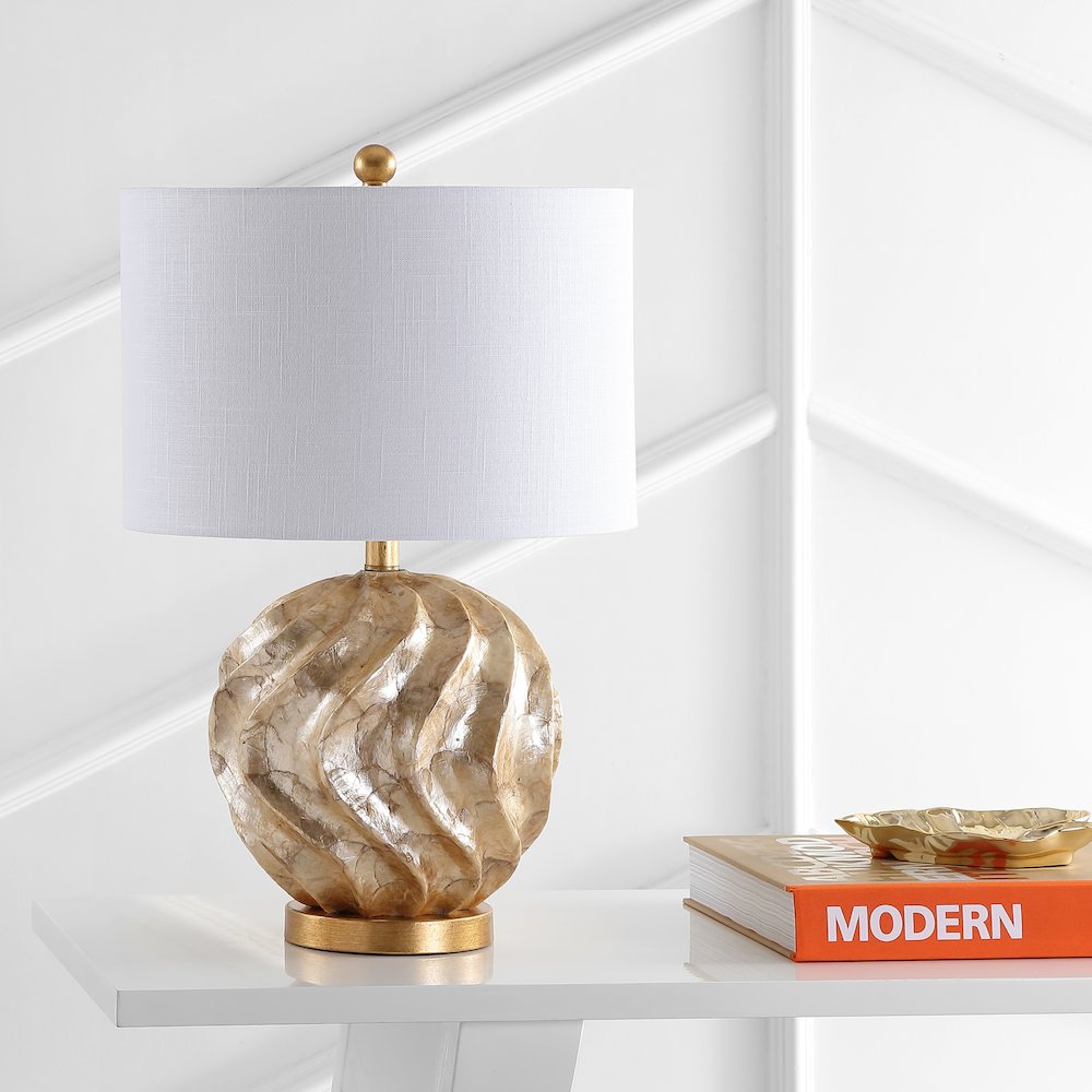 Versailles Sphere Sea Shell Led Table Lamp. Picture 6