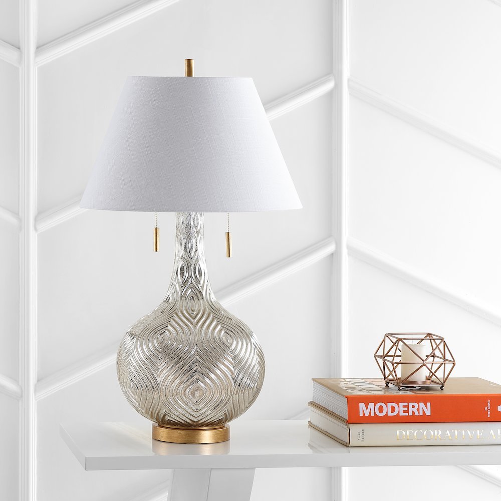 Highland Gourd Glass Led Table Lamp. Picture 6