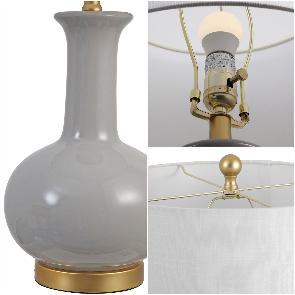 Brussels Ceramicmetal Led Table Lamp. Picture 7