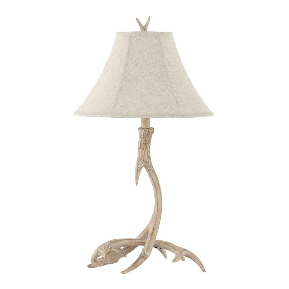Antler Rustic Resin Led Table Lamp. Picture 3